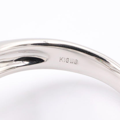 K18WG ダイヤモンドリング