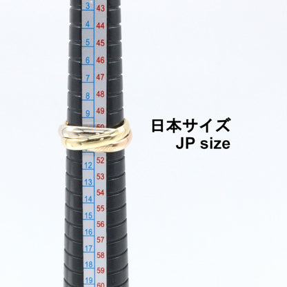 カルティエ トリニティ Au750 リング 10号