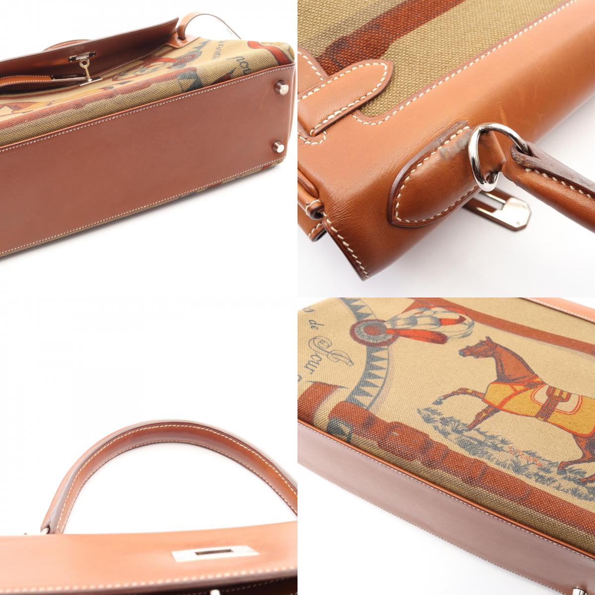 エルメス ケリー32 トワルクーベル ヴォーバレニア