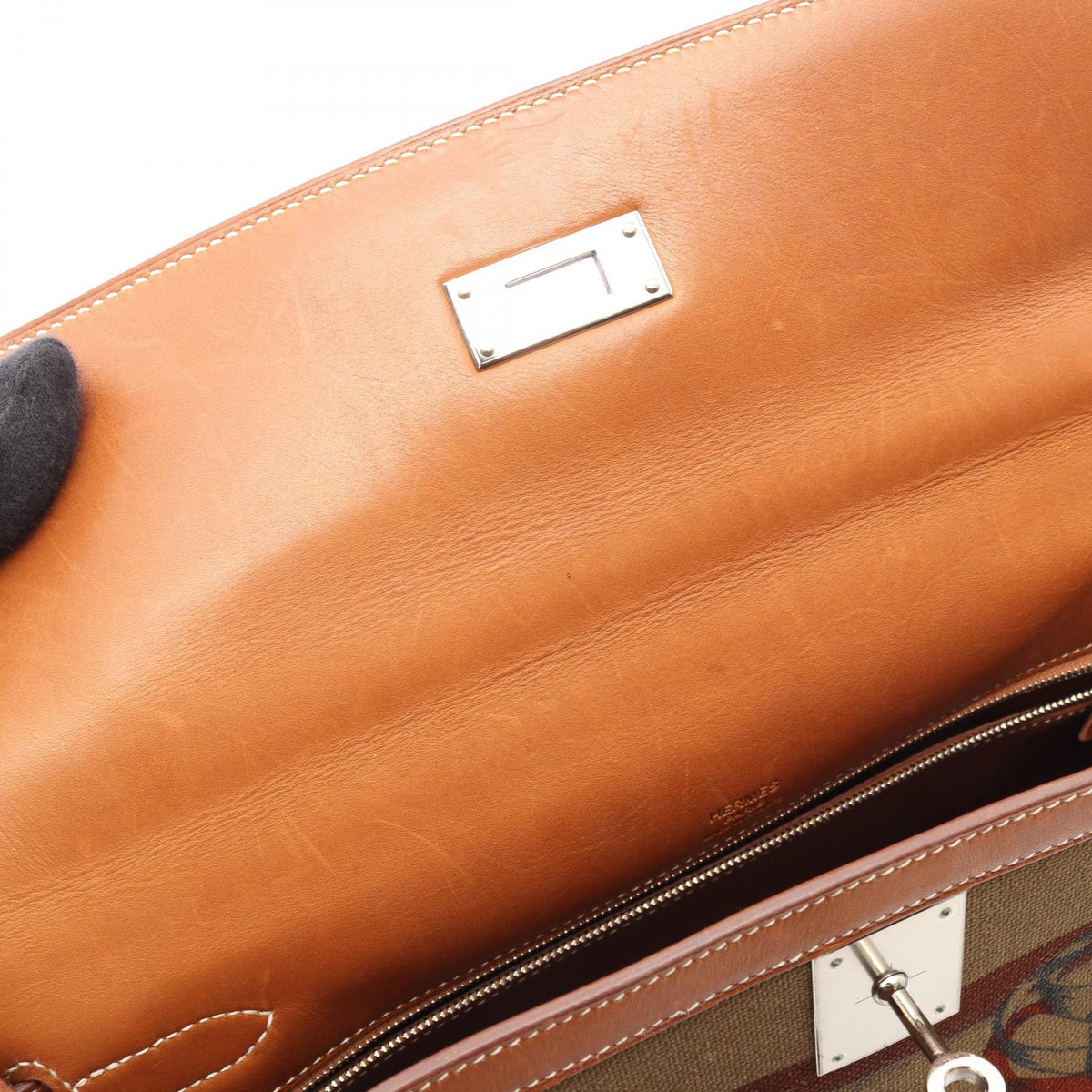 エルメス ケリー32 トワルクーベル ヴォーバレニア