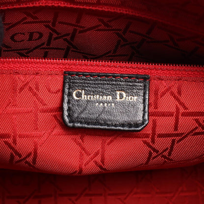 ディオール LADY DIOR レザーハンドバッグ