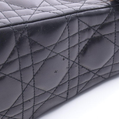 ディオール LADY DIOR レザーハンドバッグ