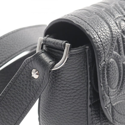 クリスチャンディオール SADDLE メッセンジャー ミニ グラビティ レザー ショルダーバッグ