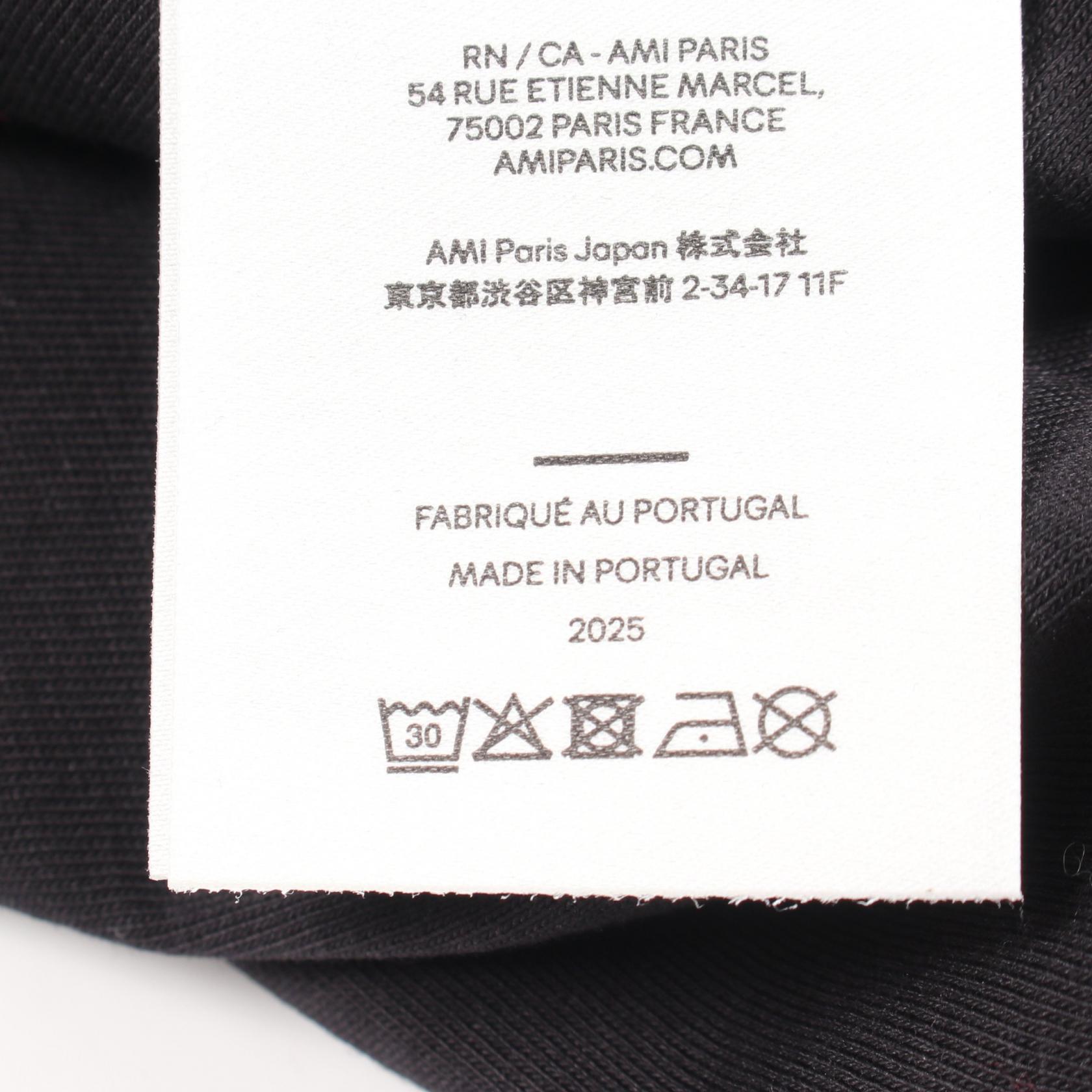 アミ コットン長袖Tシャツ