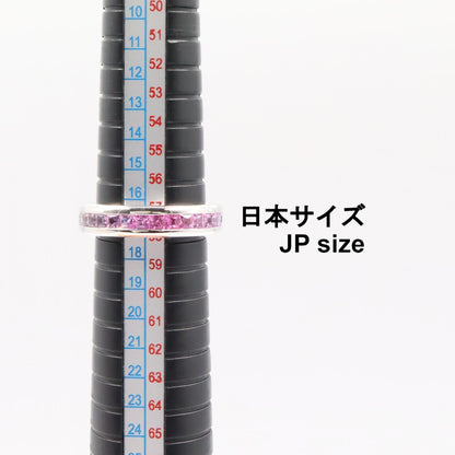 ジュエリー K18WG サファイア リング