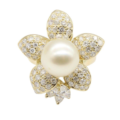 JEWELRY Au750ダイヤモンドパールリング