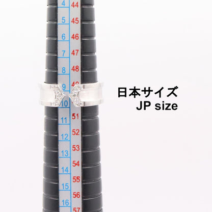 カルティエ C2 Au750 ダイヤモンドリング 9.5号