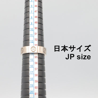 カルティエ ラブ Au750ホワイトゴールド リング 54号