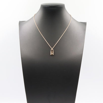 エルメス アミュレットカデナ K18PG ダイヤモンド ネックレス