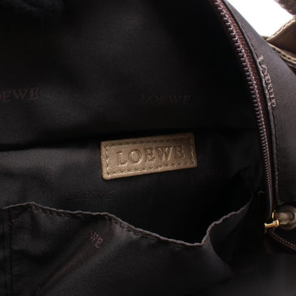 ロエベ ナッパアイレ レザーハンドバッグ