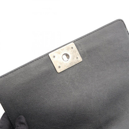 シャネル ボーイシャネル グレインドカーフ ショルダーバッグ