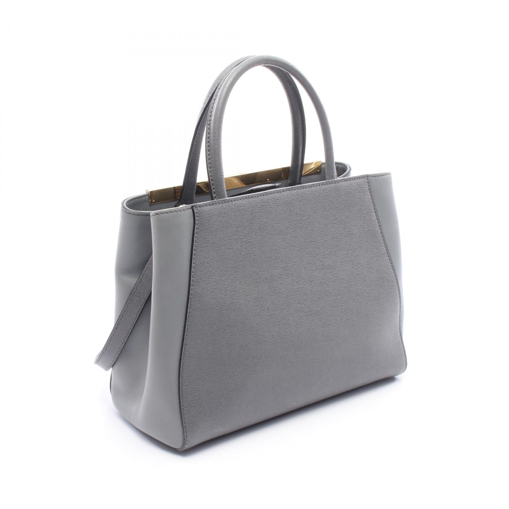 フェンディ PETITE 2JOURS レザー2wayハンドバッグ