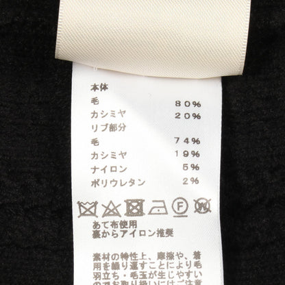 エルメス ホースビット Vネック ウールカシミヤ ワンピース