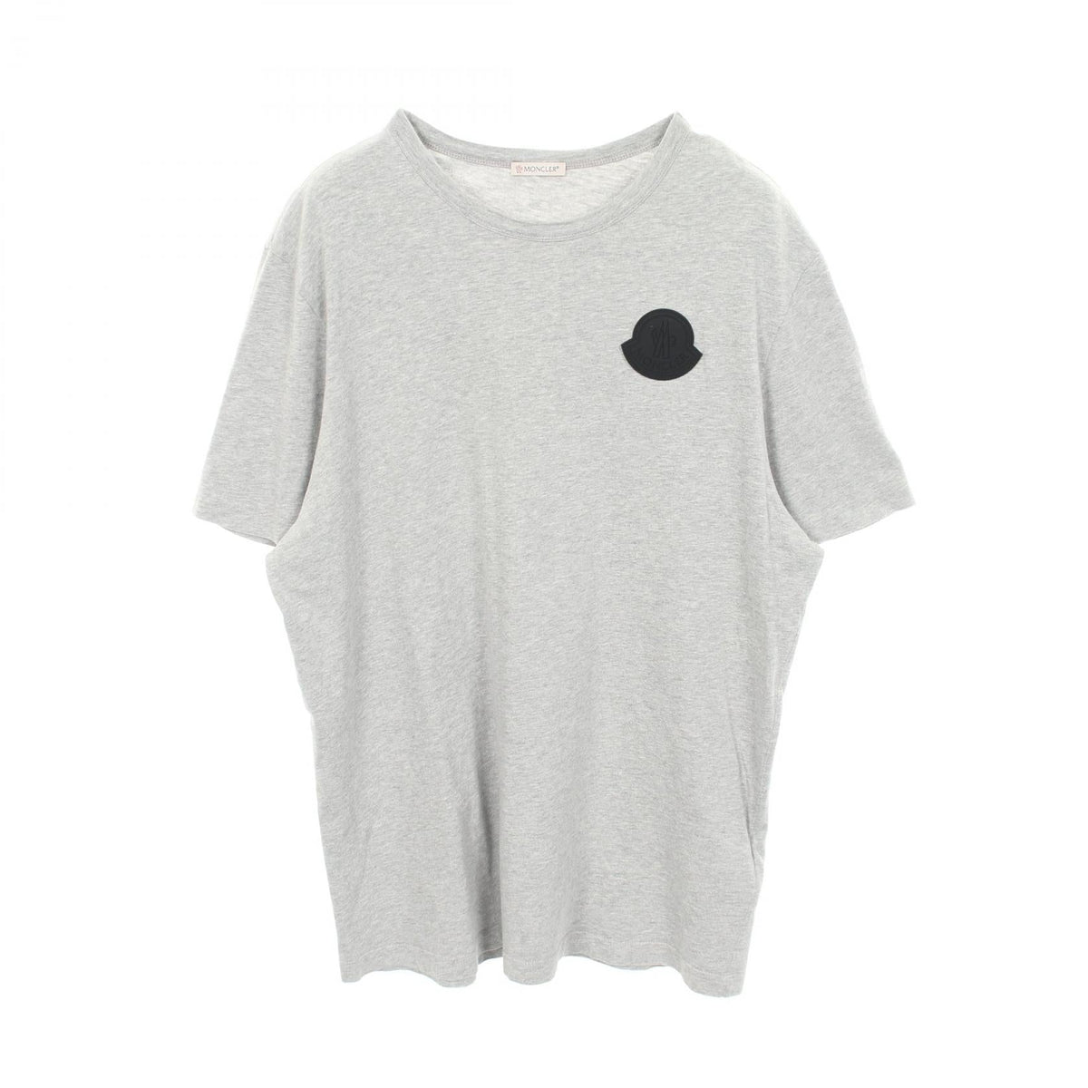 モンクレール ラバーロゴ コットン 半袖Tシャツ