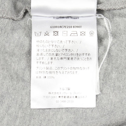 モンクレール ラバーロゴ コットン 半袖Tシャツ