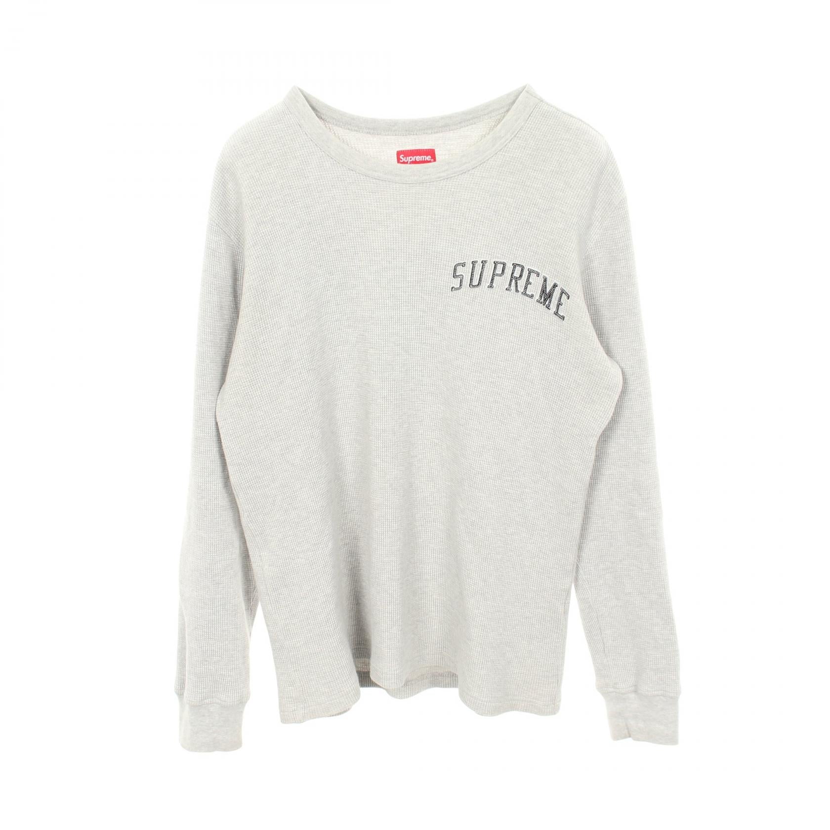 シュプリーム アーチロゴ コットン長袖Tシャツ