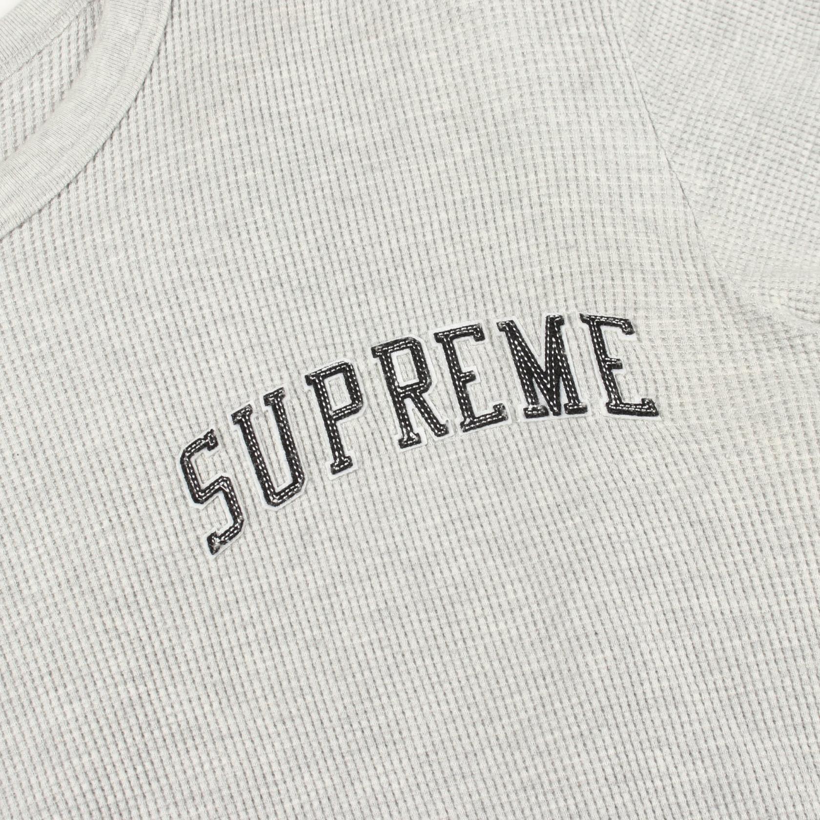 シュプリーム アーチロゴ コットン長袖Tシャツ