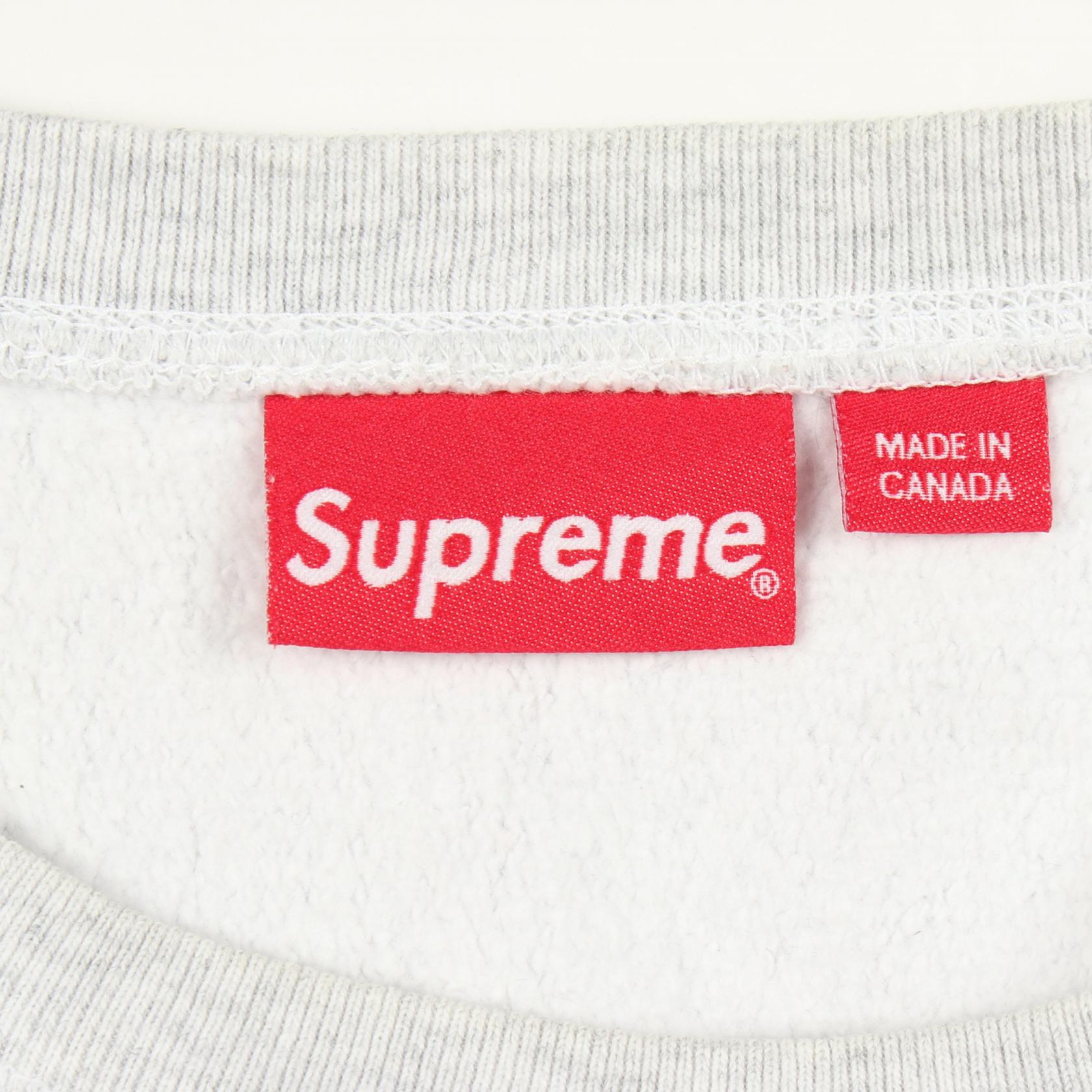 シュプリーム Box Logo Crewneck コットンスウェット