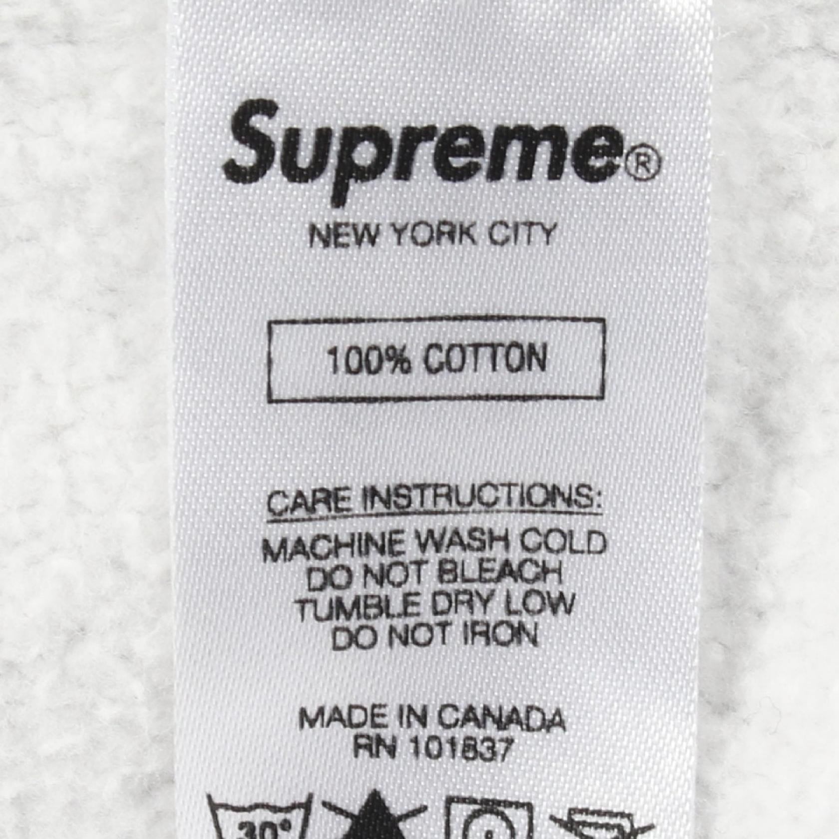シュプリーム Box Logo Crewneck コットンスウェット