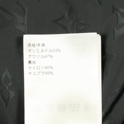 ルイヴィトン レザーパッチ フリースブルゾン