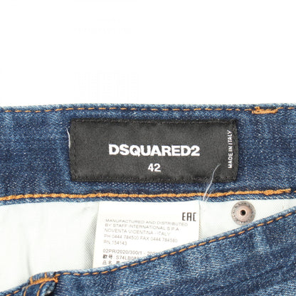 ディースクエアード Skater Jean コットンデニムパンツ