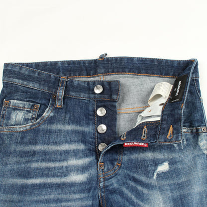 ディースクエアード Skater Jean コットンデニムパンツ