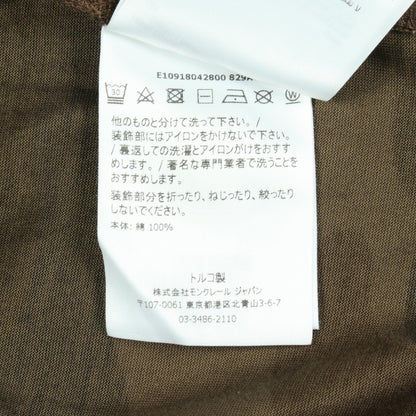 モンクレール コットン半袖Tシャツ