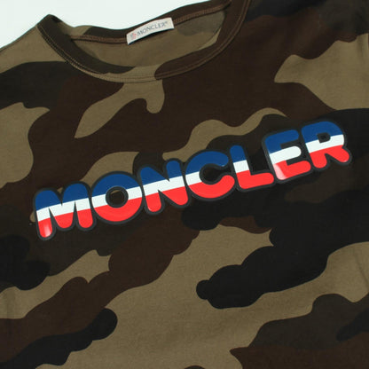 モンクレール コットン半袖Tシャツ