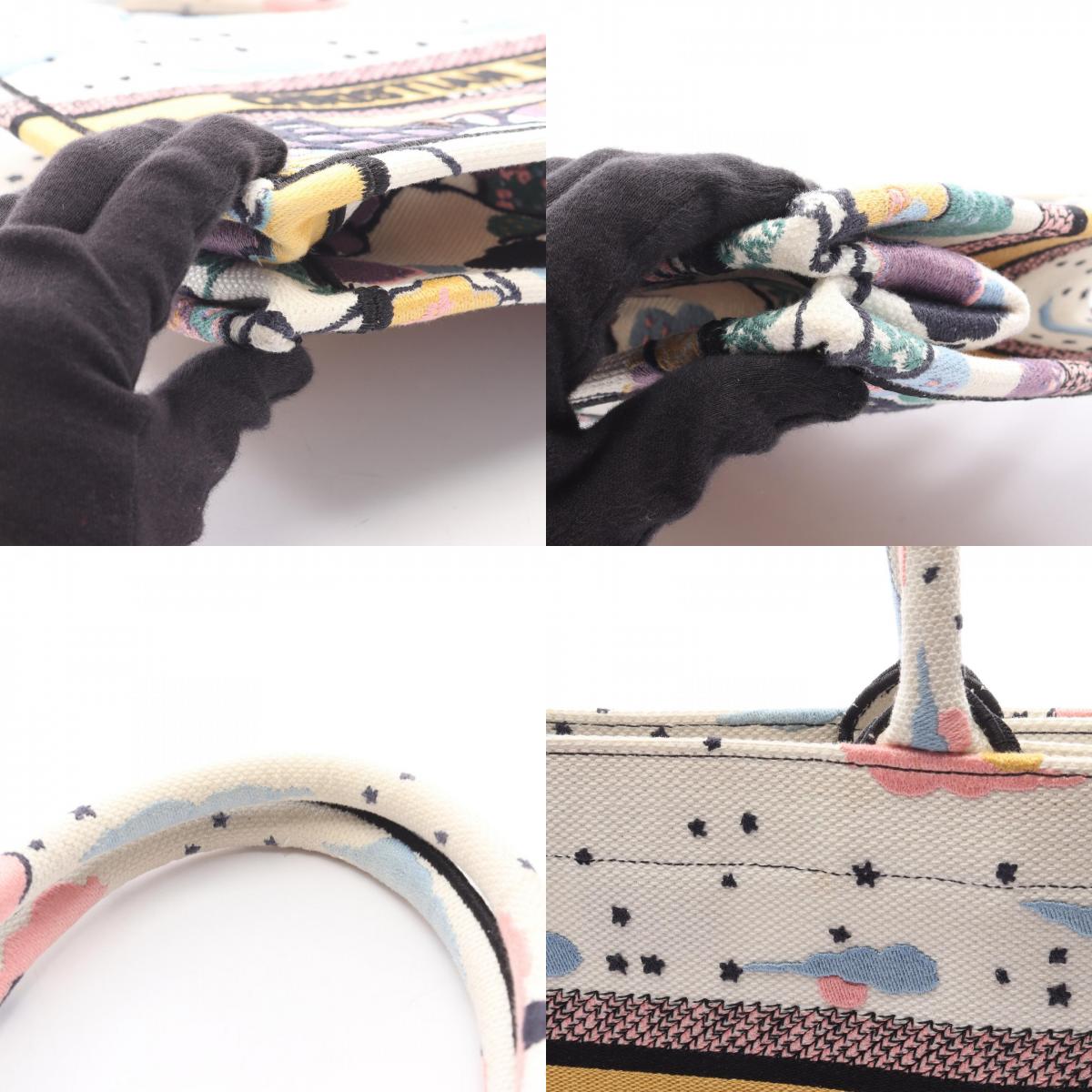 ディオール BOOK TOTE コットンキャンバストートバッグ
