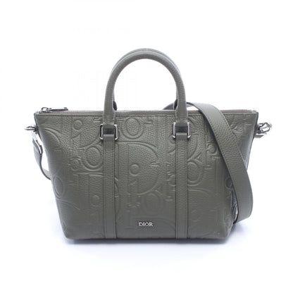 ディオール Weekender レザーハンドバッグ