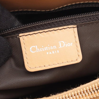 ディオール トロッター キャンバスレザー ハンドバッグ