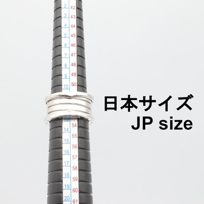 ブルガリ ビーゼロワン Au750リング 4バンド 13号
