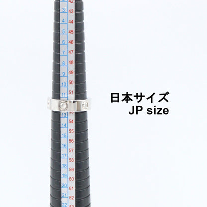 カルティエ ラブ K18WG ダイヤモンド リング 12号