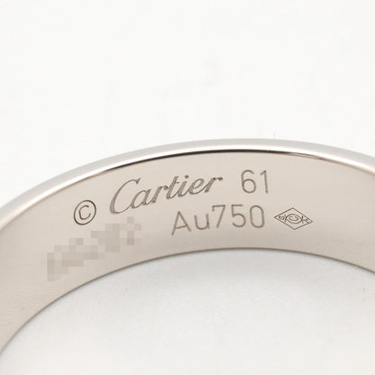 カルティエ ラブ Au750ホワイトゴールド リング 20号