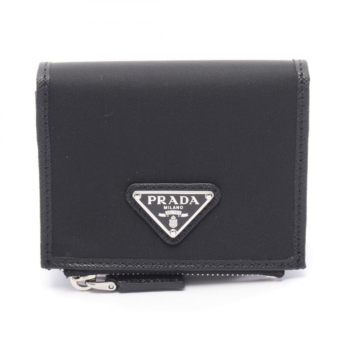プラダ Re-Nylon レザー二つ折り財布