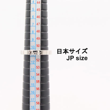 カルティエ ラニエール Au750ホワイトゴールド リング 51号