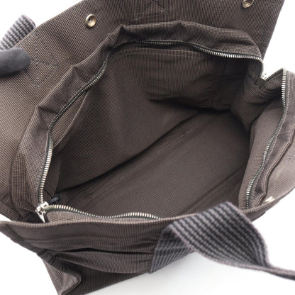 エルメス エールラインMM ナイロンキャンバス トートバッグ