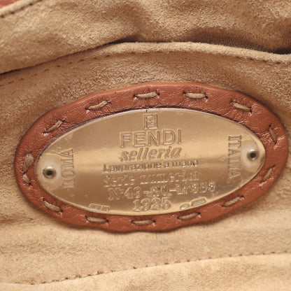 フェンディ セレリア レザー ハンドバッグ