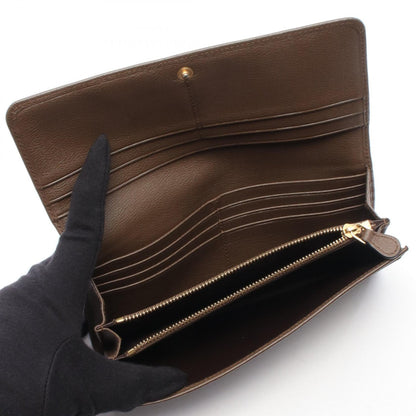 ロエベ アナグラム レザー 二つ折り長財布