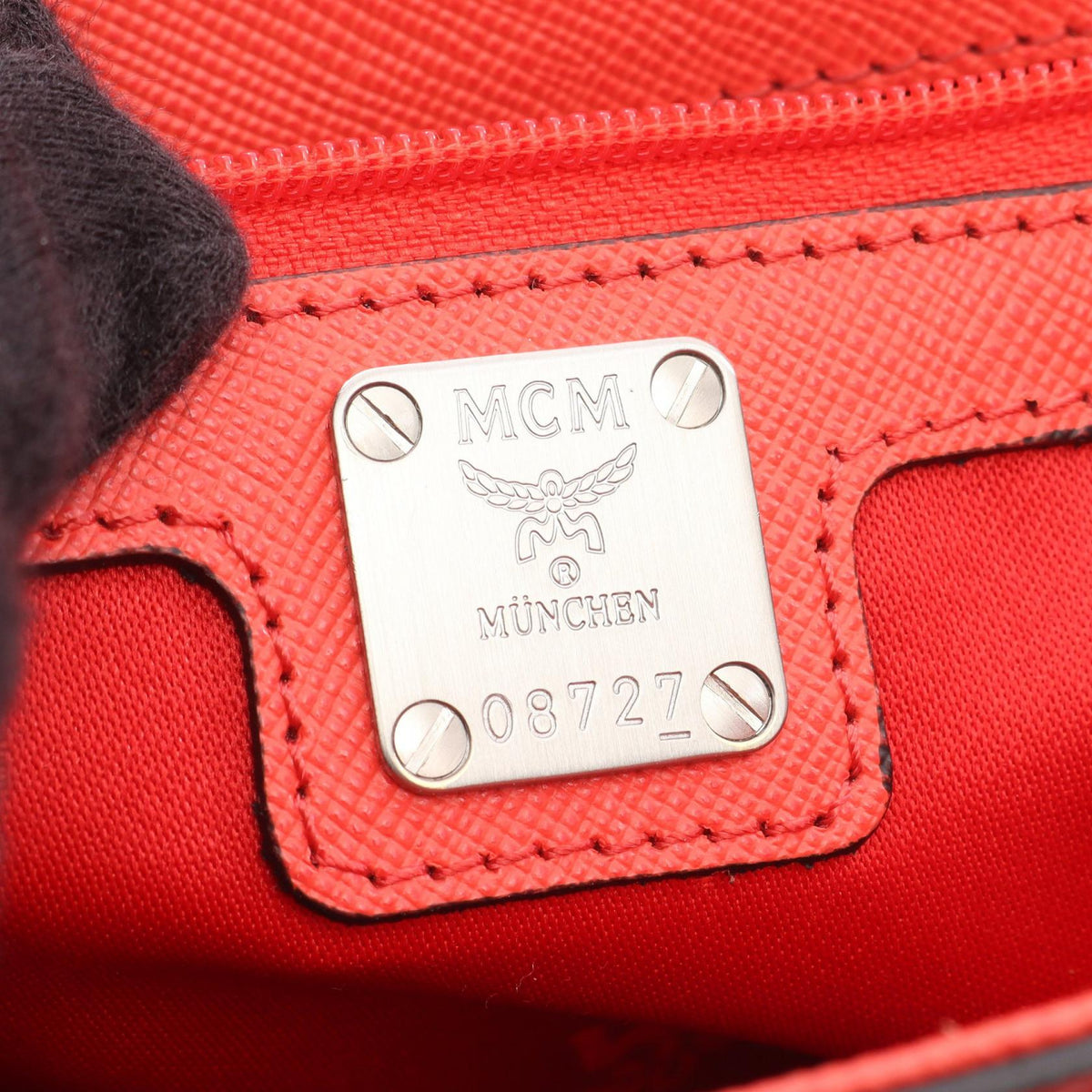 エムシーエム レザー2WAYハンドバッグ