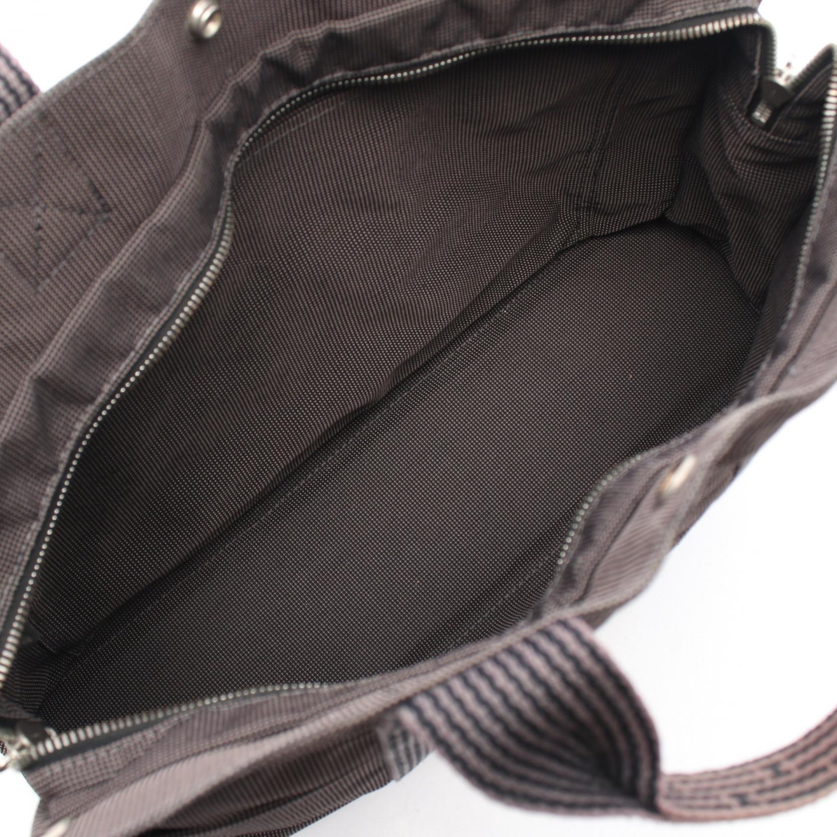 エルメス エールラインMM ナイロンキャンバス トートバッグ