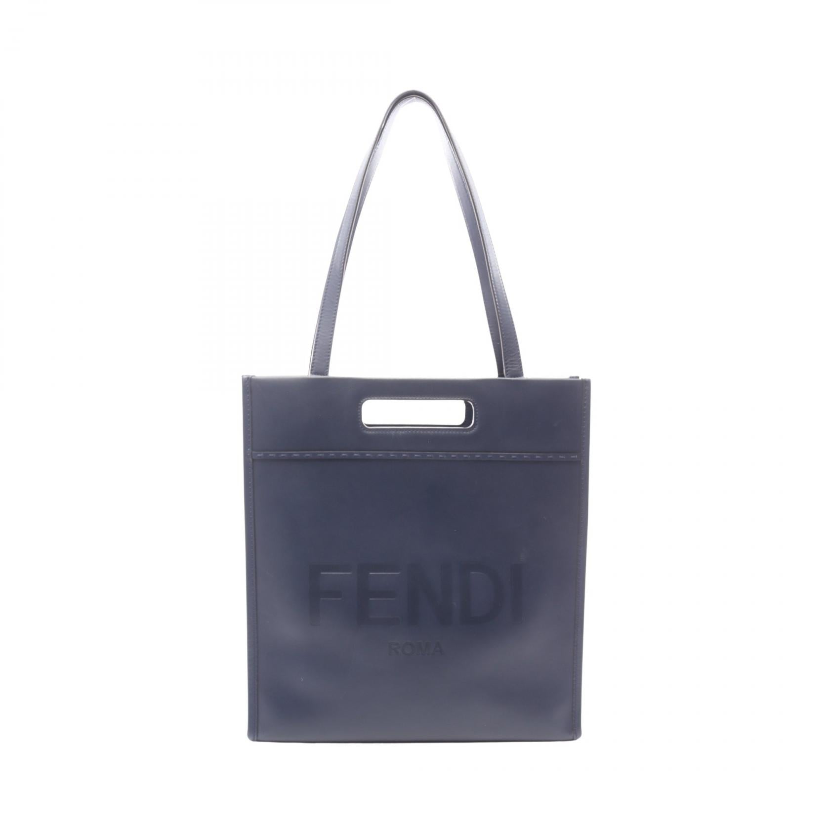 フェンディ SHOPPING BAG レザートートバッグ