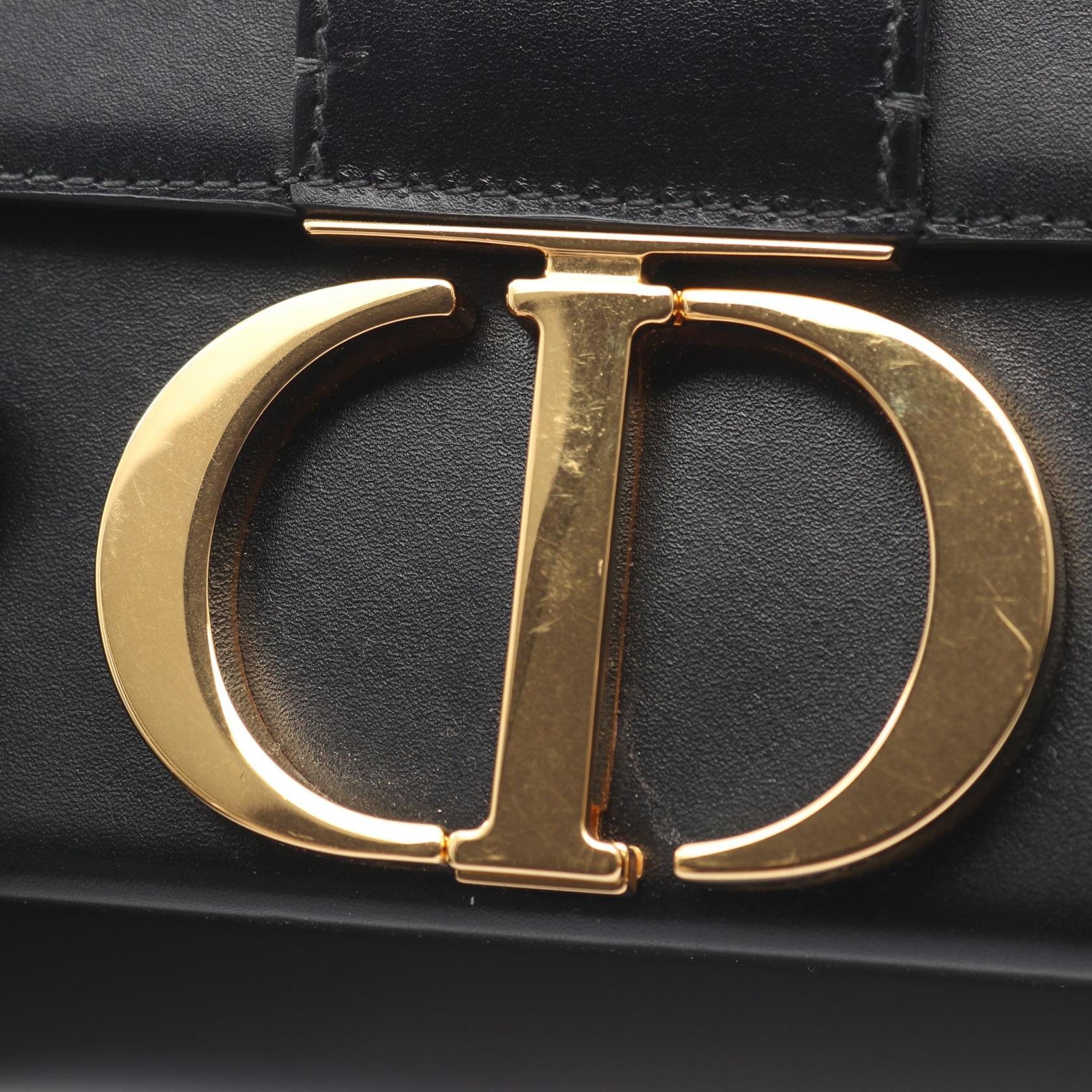 ディオール 30 MONTAIGNE レザーショルダーバッグ