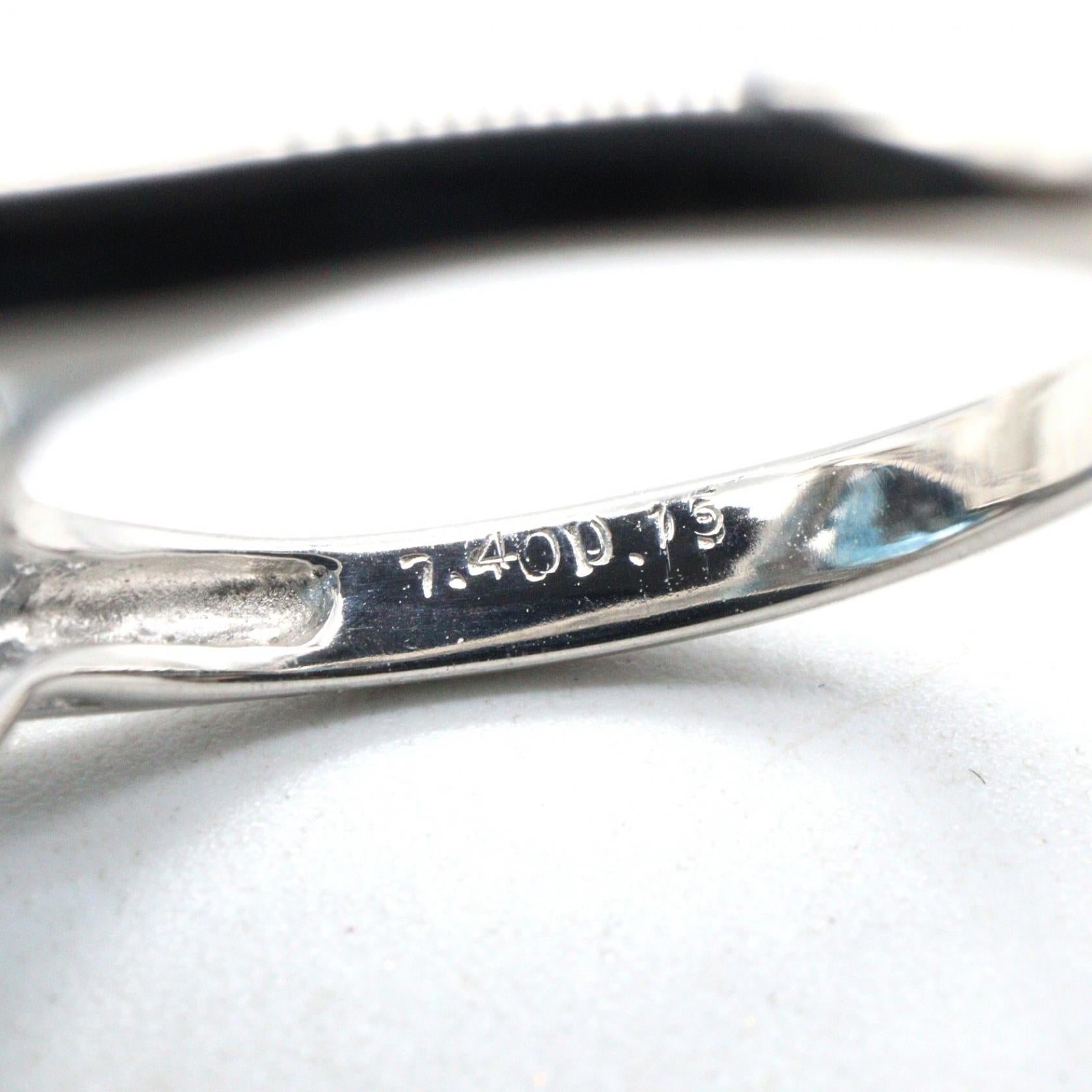 ジュエリー Au750ダイヤモンドトパーズリング