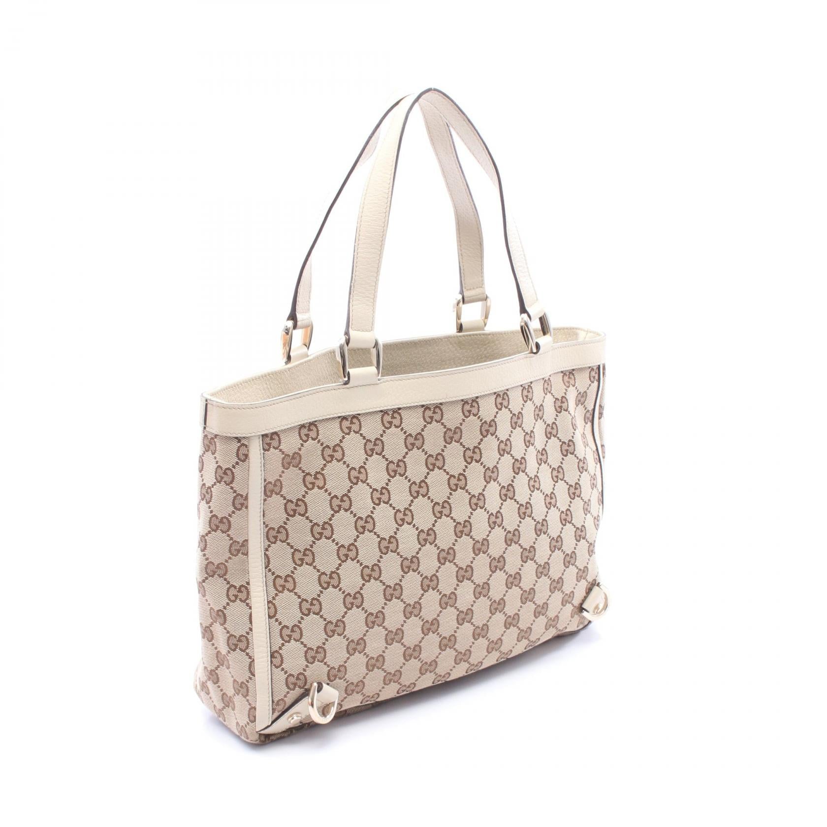 グッチ アビー GGキャンバス トートバッグ