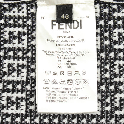 フェンディ FF柄 レーヨンニットトップス