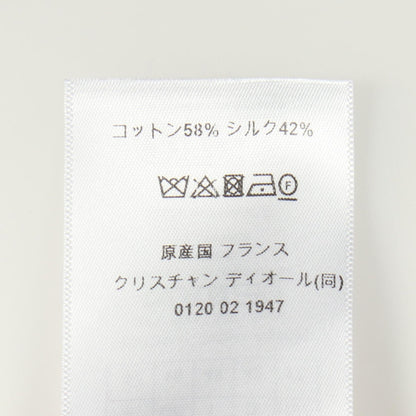 ディオール コットンシルクプリーツスカート