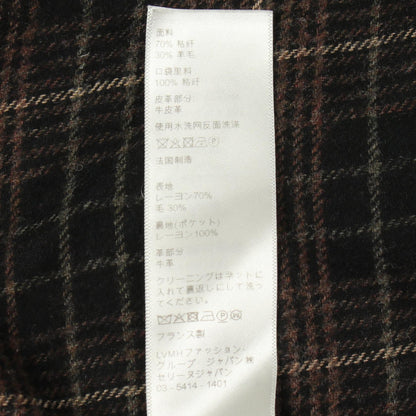 セリーヌ フランネルレーヨンウールスカート