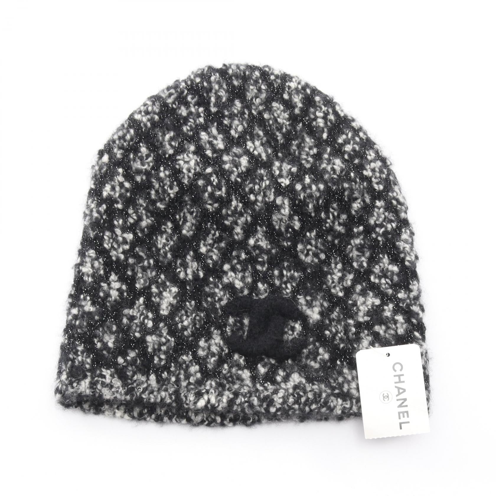シャネル カシミヤニットキャップ