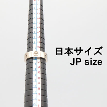 カルティエ ラブ Au750ホワイトゴールド リング 52号